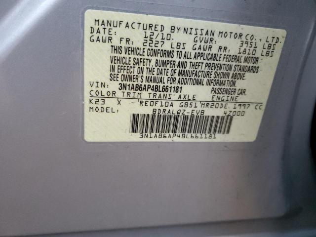 Photo 12 VIN: 3N1AB6AP4BL661181 - NISSAN SENTRA 2.0 