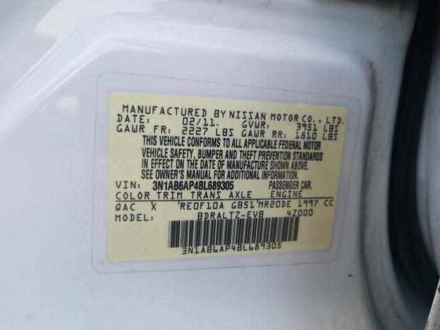 Photo 9 VIN: 3N1AB6AP4BL689305 - NISSAN SENTRA 