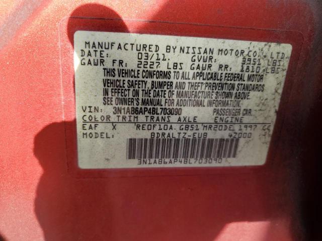 Photo 12 VIN: 3N1AB6AP4BL703090 - NISSAN SENTRA 