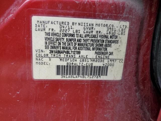 Photo 12 VIN: 3N1AB6AP4BL712789 - NISSAN SENTRA 2.0 