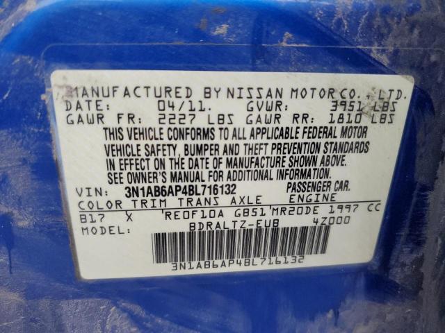 Photo 11 VIN: 3N1AB6AP4BL716132 - NISSAN SENTRA 