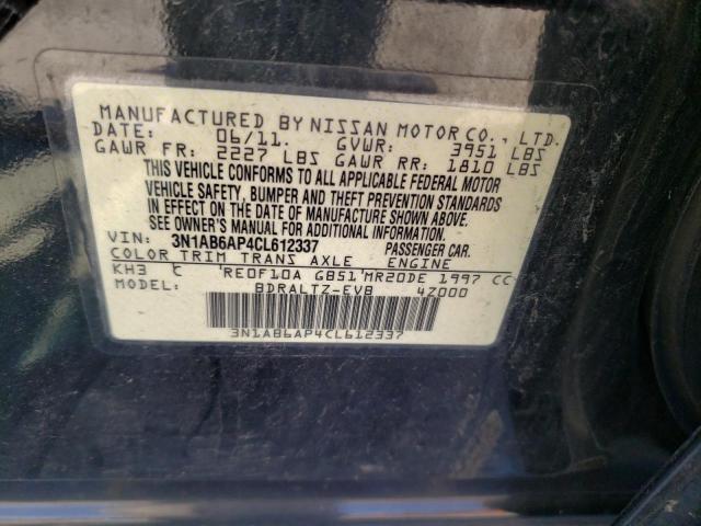 Photo 11 VIN: 3N1AB6AP4CL612337 - NISSAN SENTRA 