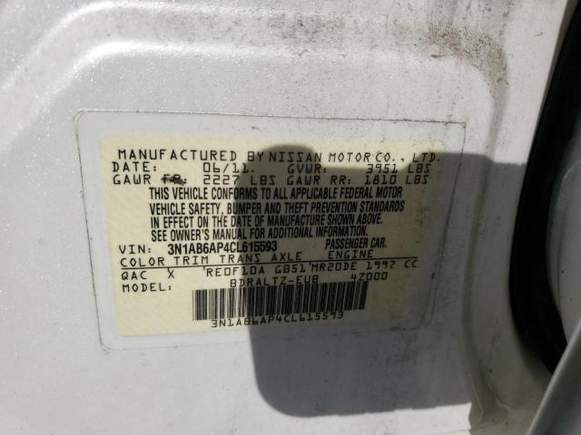 Photo 11 VIN: 3N1AB6AP4CL615593 - NISSAN SENTRA 2.0 