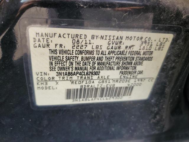 Photo 11 VIN: 3N1AB6AP4CL629302 - NISSAN SENTRA 2.0 