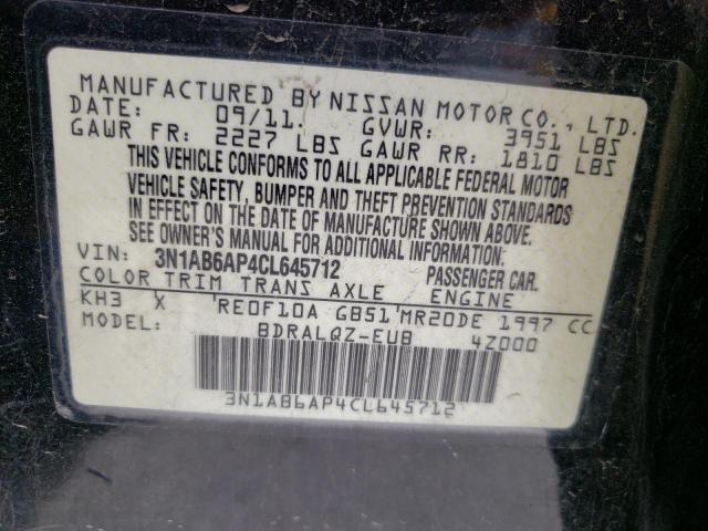 Photo 11 VIN: 3N1AB6AP4CL645712 - NISSAN SENTRA 2.0 