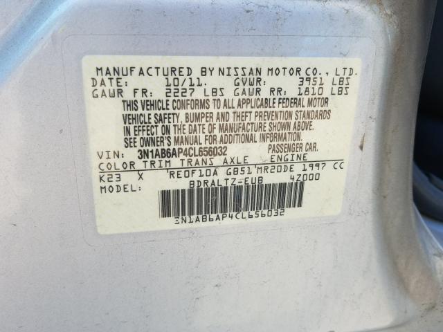 Photo 9 VIN: 3N1AB6AP4CL656032 - NISSAN SENTRA 2.0 