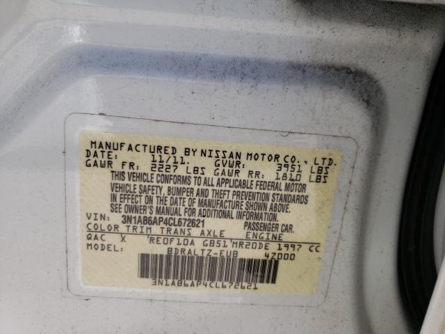 Photo 9 VIN: 3N1AB6AP4CL672621 - NISSAN SENTRA 2.0 