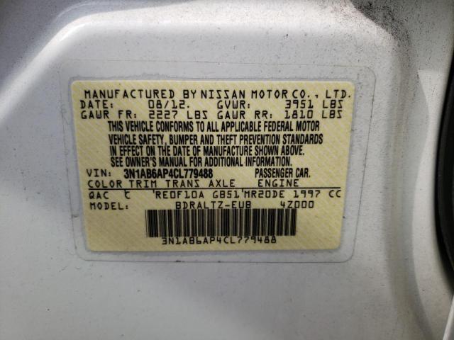 Photo 11 VIN: 3N1AB6AP4CL779488 - NISSAN SENTRA 2.0 