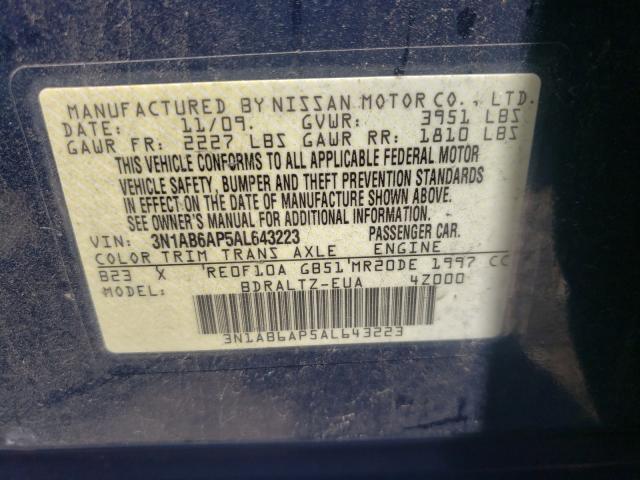 Photo 9 VIN: 3N1AB6AP5AL643223 - NISSAN SENTRA 2.0 