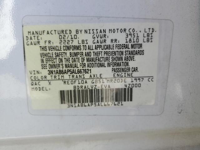 Photo 11 VIN: 3N1AB6AP5AL667621 - NISSAN SENTRA 