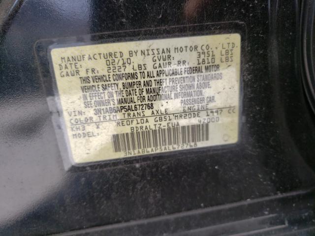 Photo 9 VIN: 3N1AB6AP5AL672768 - NISSAN SENTRA 2.0 