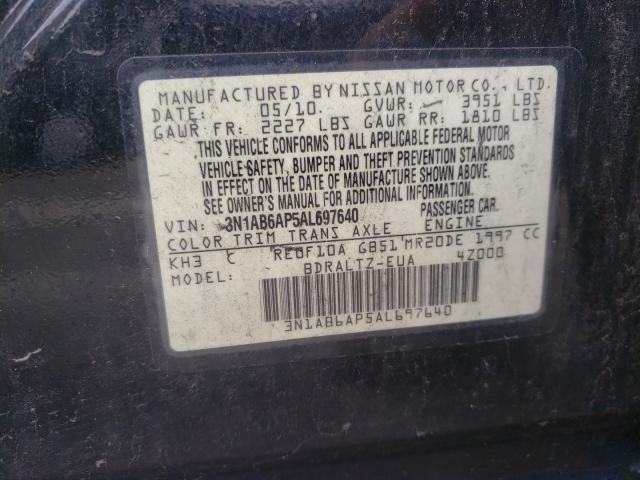 Photo 9 VIN: 3N1AB6AP5AL697640 - NISSAN SENTRA 2.0 