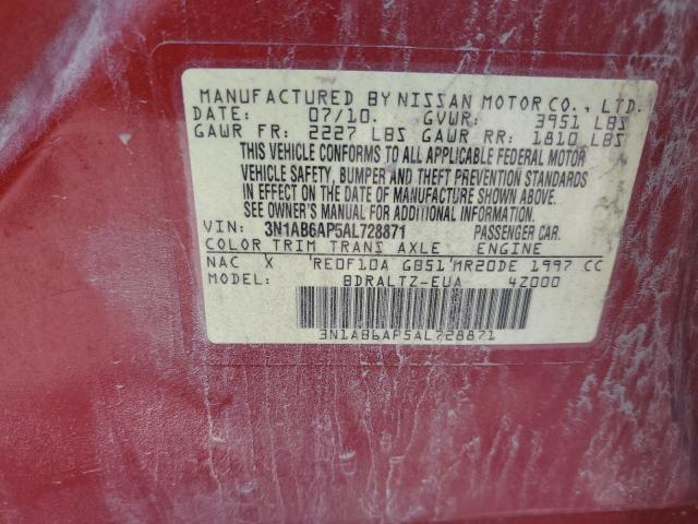 Photo 11 VIN: 3N1AB6AP5AL728871 - NISSAN SENTRA 2.0 