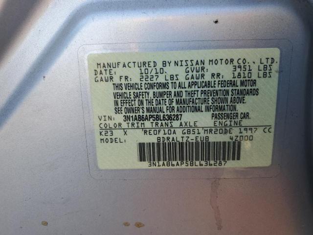 Photo 11 VIN: 3N1AB6AP5BL636287 - NISSAN SENTRA 