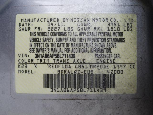 Photo 9 VIN: 3N1AB6AP5BL711439 - NISSAN SENTRA 2.0 