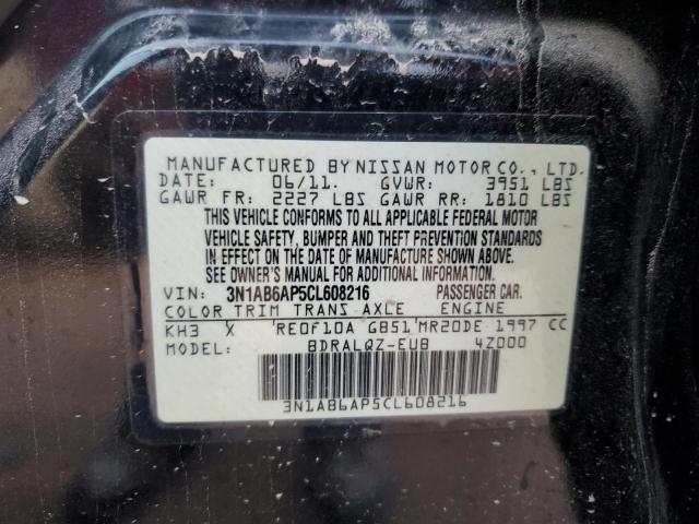 Photo 11 VIN: 3N1AB6AP5CL608216 - NISSAN SENTRA 2.0 