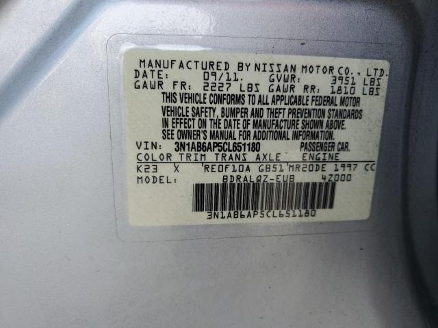 Photo 11 VIN: 3N1AB6AP5CL651180 - NISSAN SENTRA 2.0 