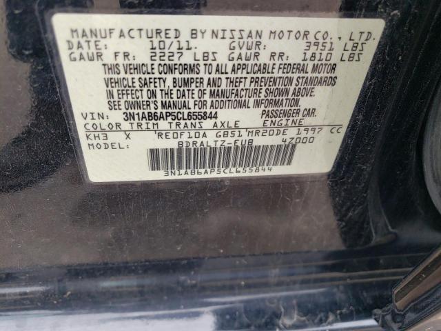 Photo 11 VIN: 3N1AB6AP5CL655844 - NISSAN SENTRA 