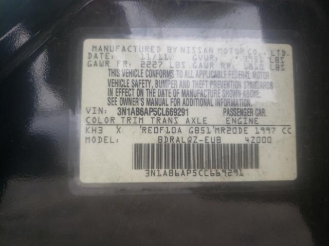 Photo 9 VIN: 3N1AB6AP5CL669291 - NISSAN SENTRA 2.0 