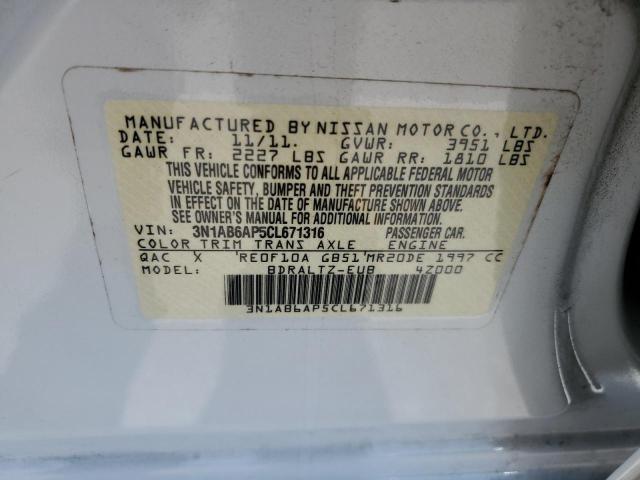 Photo 12 VIN: 3N1AB6AP5CL671316 - NISSAN SENTRA 2.0 