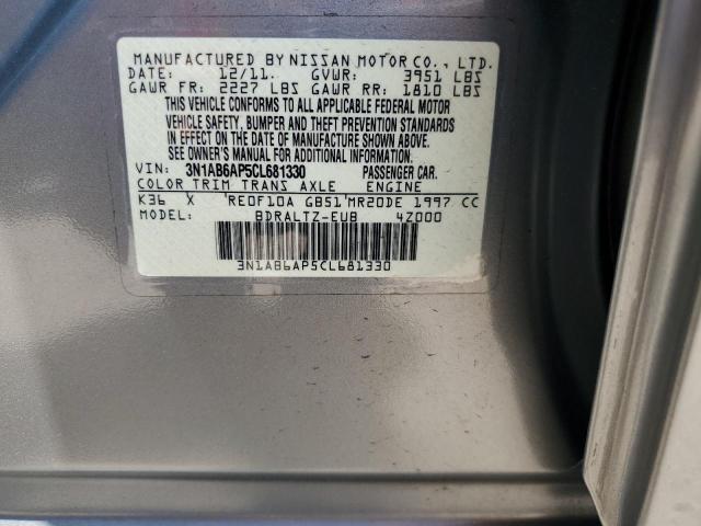 Photo 11 VIN: 3N1AB6AP5CL681330 - NISSAN SENTRA 2.0 