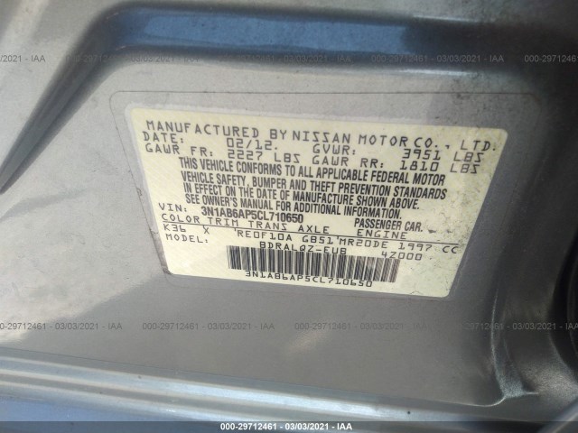 Photo 8 VIN: 3N1AB6AP5CL710650 - NISSAN SENTRA 