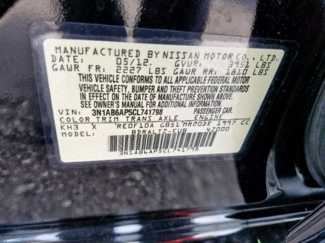 Photo 9 VIN: 3N1AB6AP5CL741798 - NISSAN SENTRA 2.0 