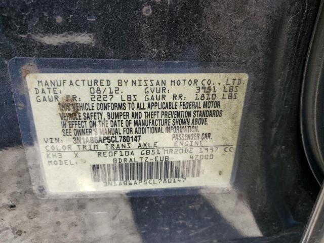 Photo 12 VIN: 3N1AB6AP5CL780147 - NISSAN SENTRA 2.0 