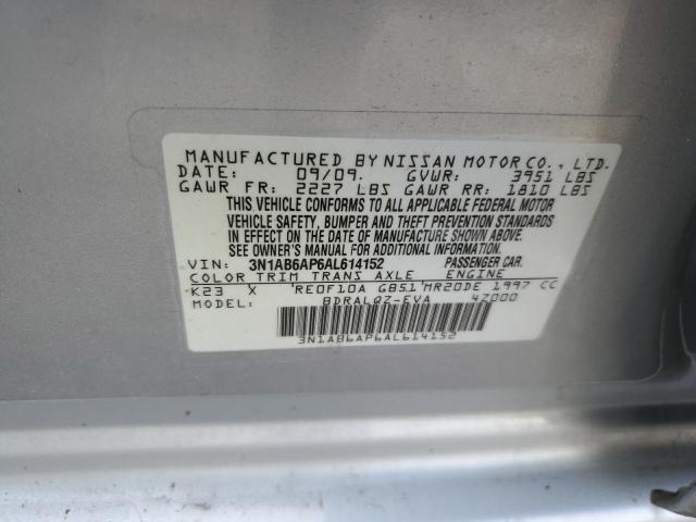 Photo 11 VIN: 3N1AB6AP6AL614152 - NISSAN SENTRA 2.0 