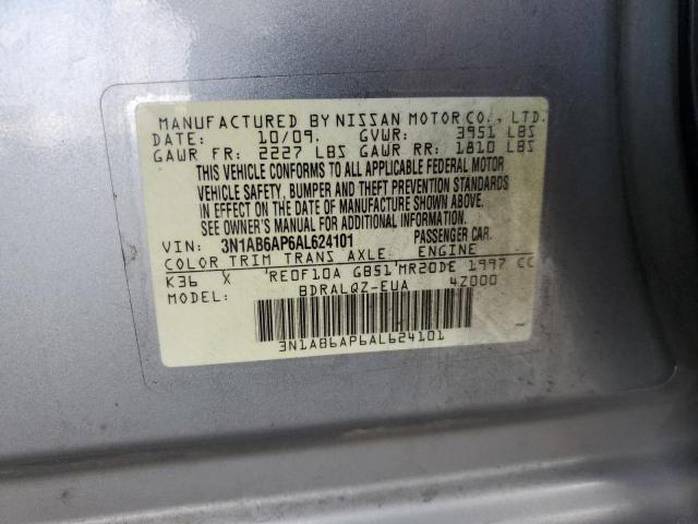 Photo 11 VIN: 3N1AB6AP6AL624101 - NISSAN SENTRA 2.0 