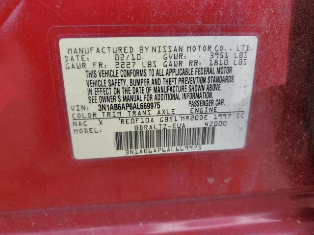 Photo 11 VIN: 3N1AB6AP6AL669975 - NISSAN SENTRA 