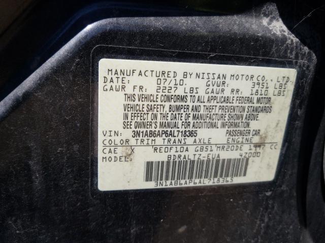 Photo 9 VIN: 3N1AB6AP6AL718365 - NISSAN SENTRA 2.0 