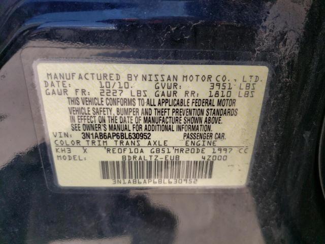 Photo 11 VIN: 3N1AB6AP6BL630952 - NISSAN SENTRA 2.0 