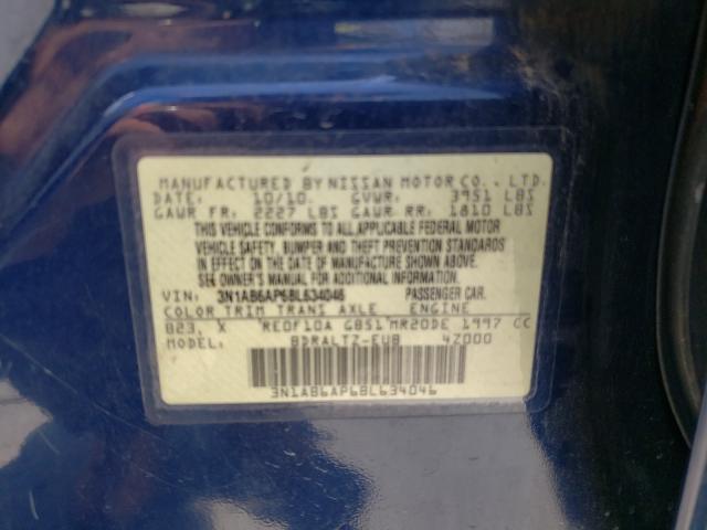 Photo 9 VIN: 3N1AB6AP6BL634046 - NISSAN SENTRA 2.0 