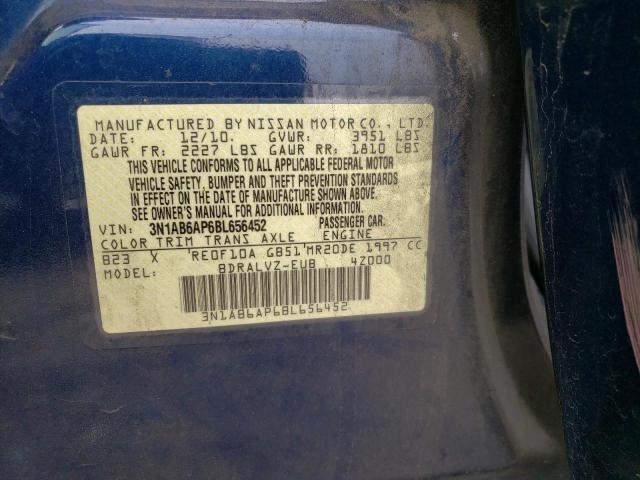 Photo 9 VIN: 3N1AB6AP6BL656452 - NISSAN SENTRA 2.0 