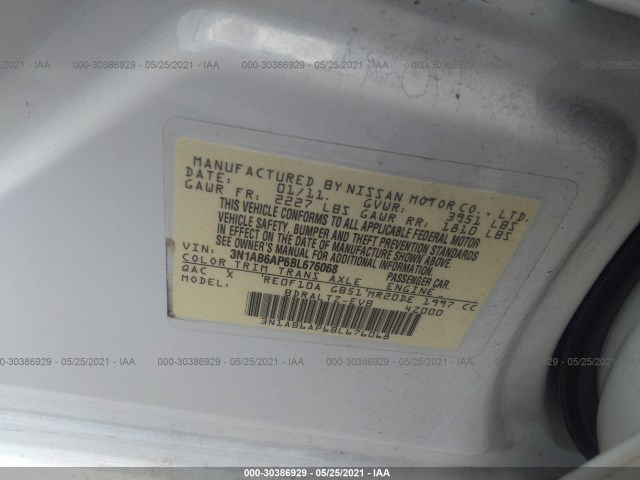 Photo 8 VIN: 3N1AB6AP6BL676068 - NISSAN SENTRA 