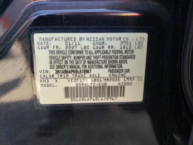 Photo 9 VIN: 3N1AB6AP6BL678967 - NISSAN SENTRA 2.0 