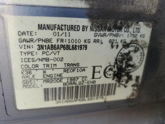 Photo 11 VIN: 3N1AB6AP6BL681979 - NISSAN SENTRA 2.0 