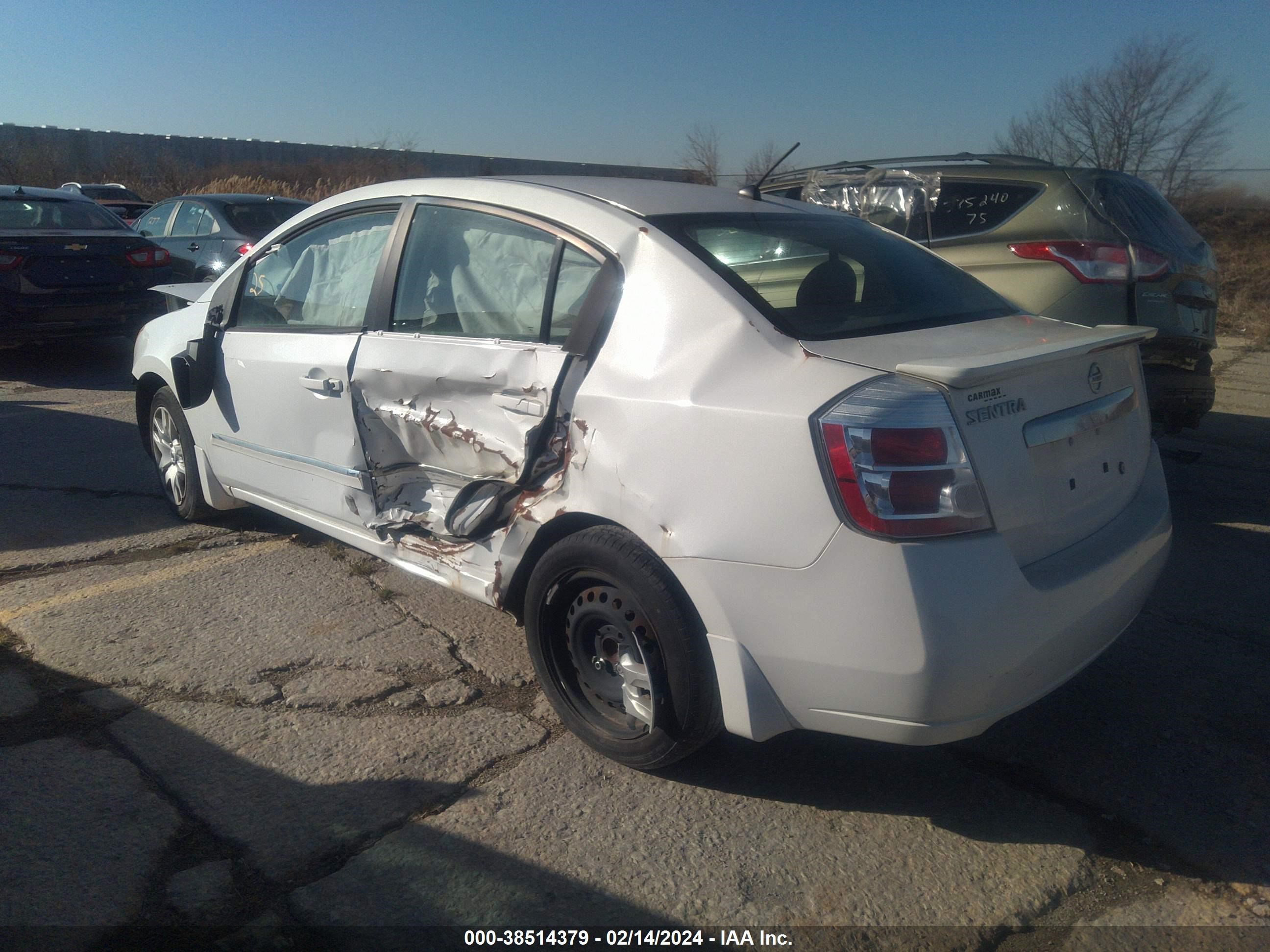 Photo 3 VIN: 3N1AB6AP6BL699818 - NISSAN SENTRA 