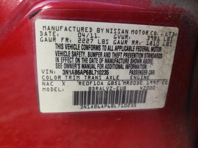 Photo 12 VIN: 3N1AB6AP6BL710235 - NISSAN SENTRA 