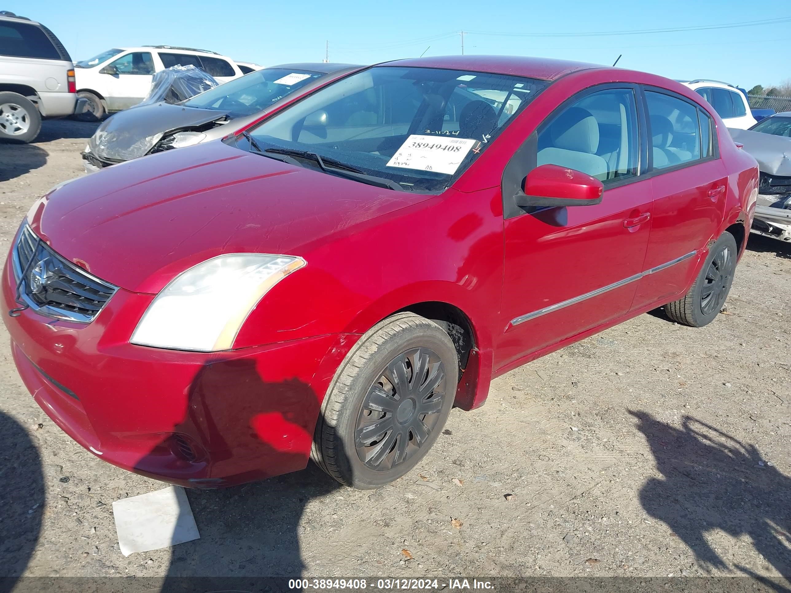 Photo 1 VIN: 3N1AB6AP6CL651978 - NISSAN SENTRA 