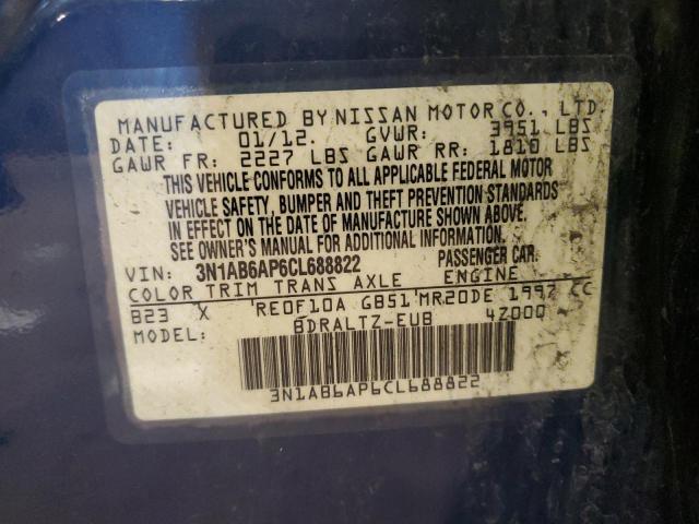 Photo 11 VIN: 3N1AB6AP6CL688822 - NISSAN SENTRA 2.0 