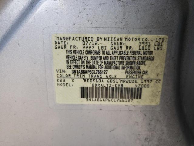 Photo 9 VIN: 3N1AB6AP6CL766127 - NISSAN SENTRA 2.0 