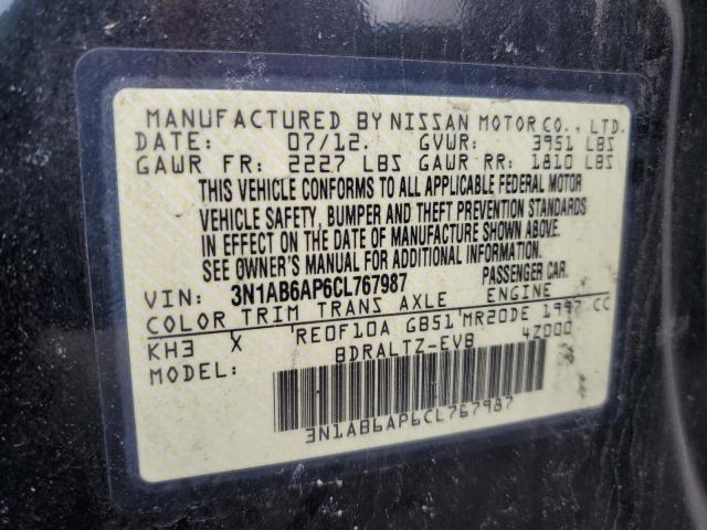 Photo 11 VIN: 3N1AB6AP6CL767987 - NISSAN SENTRA 2.0 