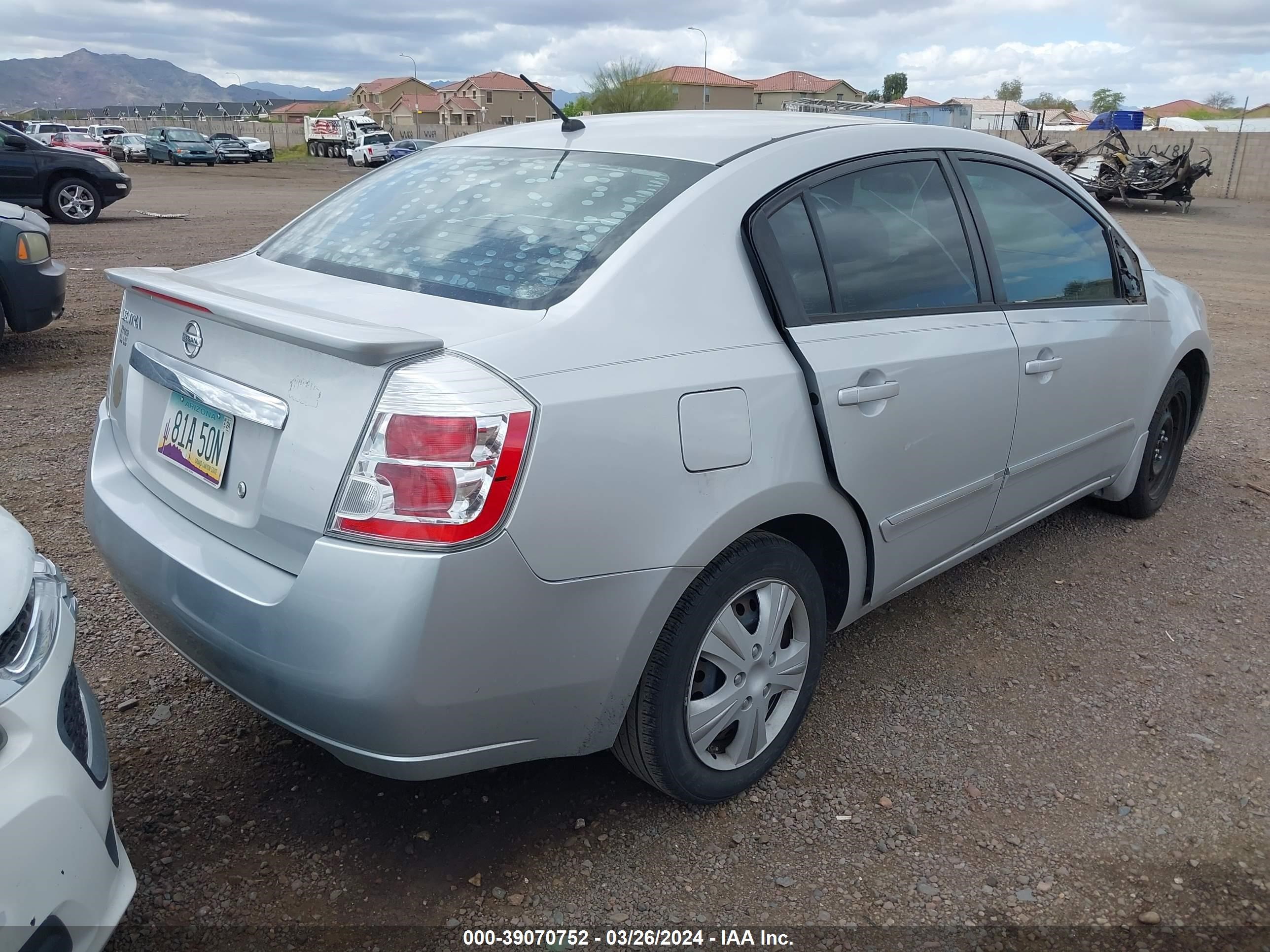 Photo 3 VIN: 3N1AB6AP6CL775507 - NISSAN SENTRA 