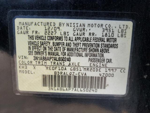 Photo 11 VIN: 3N1AB6AP7AL650240 - NISSAN SENTRA 2.0 