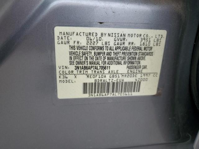 Photo 11 VIN: 3N1AB6AP7AL705611 - NISSAN SENTRA 2.0 