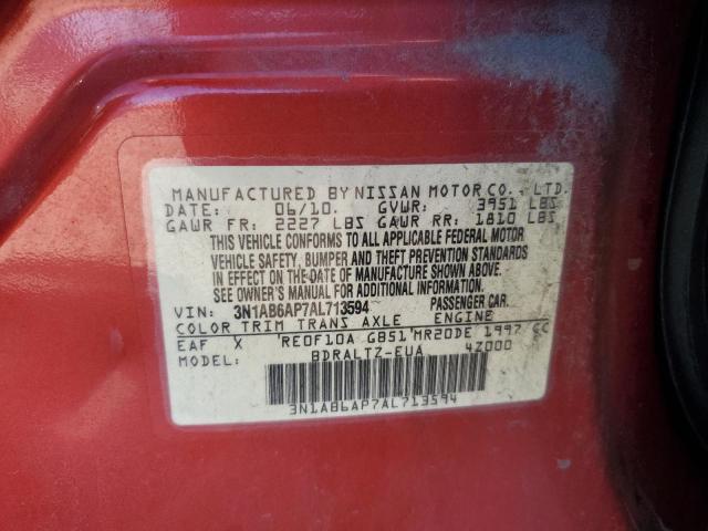 Photo 11 VIN: 3N1AB6AP7AL713594 - NISSAN SENTRA 2.0 