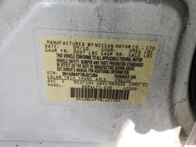 Photo 9 VIN: 3N1AB6AP7BL621354 - NISSAN SENTRA 2.0 