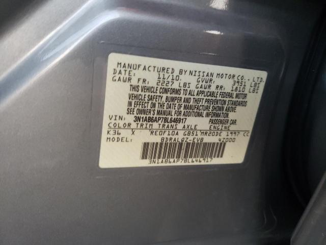 Photo 11 VIN: 3N1AB6AP7BL646917 - NISSAN SENTRA 2.0 